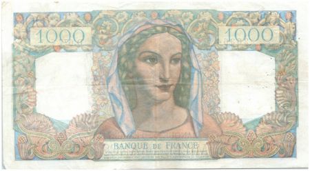 France 1000 Francs Minerve et Hercule - 1950
