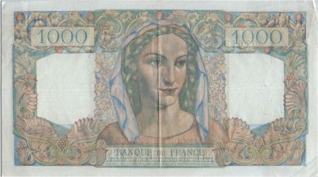 France 1000 Francs Minerve et Hercule - 20-04-1950
