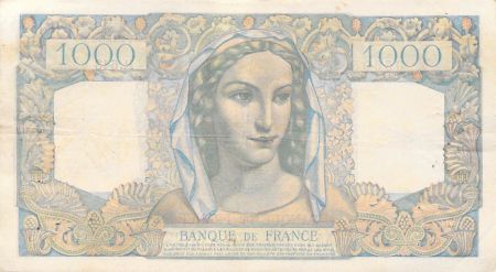 France 1000 Francs Minerve et Hercule - 20-04-1950 Série R.643 - TTB