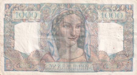 France 1000 Francs Minerve et Hercule - 21-02-1946 - Série W.208 - TTB