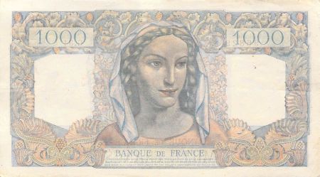 France 1000 Francs Minerve et Hercule - 21-05-1945 Série G.34 - TTB