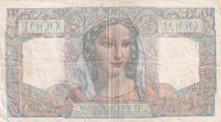 France 1000 Francs Minerve et Hercule - 22-11-1945 - Série U.144 - TTB