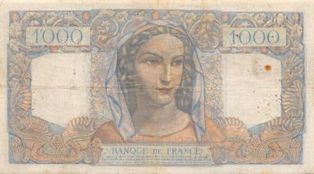 France 1000 Francs Minerve et Hercule - 22-11-1945 Série J.121 - TB