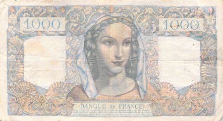 France 1000 Francs Minerve et Hercule - 22-11-1945 Série R.125 - TB+