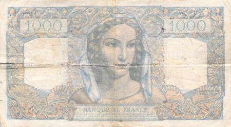 France 1000 Francs Minerve et Hercule - 26-08-1948 Série G.469 - TB+
