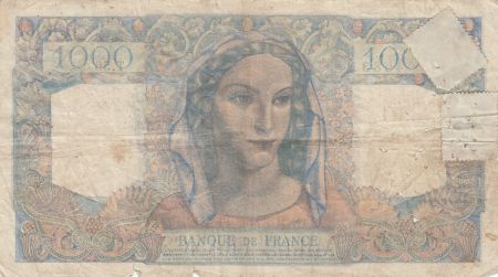 France 1000 Francs Minerve et Hercule - 28-06-1945 - Série T.56