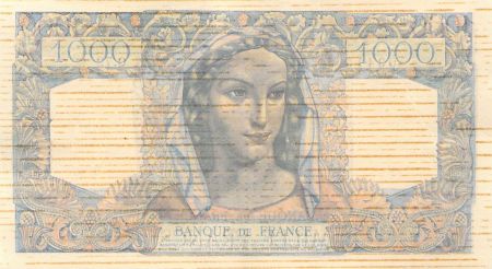 France 1000 Francs Minerve et Hercule - 28-06-1945 Série Q.72 - PSUP