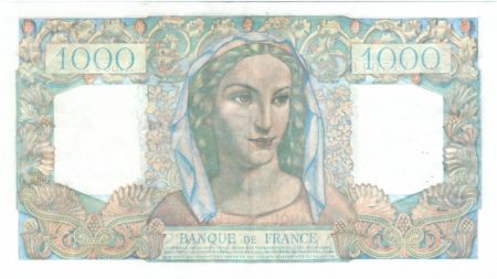 France 1000 Francs Minerve et Hercule - 29-06-1950 Rare !