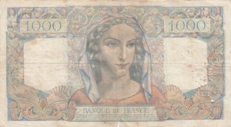 France 1000 Francs Minerve et Hercule - 31-05-1945 - Série O.22