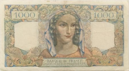 France 1000 Francs Minerve et Hercule - 31-05-1945 Série L.22 - TTB