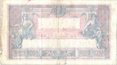 France 1000 Francs Rose et Bleu - 01-06-1917 Série X.1050