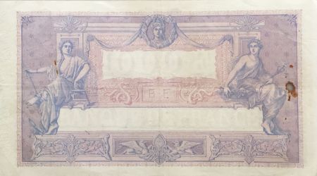 France 1000 Francs Rose et Bleu - 01-07-1914 - Série T.880 - TB+