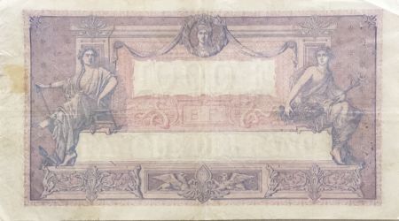 France 1000 Francs Rose et Bleu - 03-09-1919 - Série G.1291 - TB+
