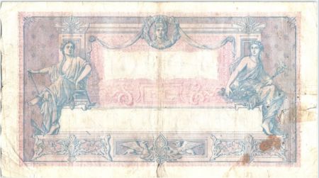 France 1000 Francs Rose et Bleu - 13-04-1917 Série O.1010
