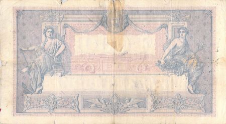 France 1000 Francs Rose et Bleu - 13-06-1917 - Série Q.1060 - B+