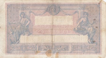France 1000 Francs Rose et Bleu - 22-02-1921 - Série R.1524