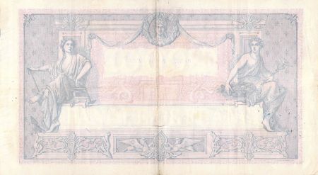 France 1000 Francs Rose et Bleu - 28-07-1923 - Série T.1663 - TTB+