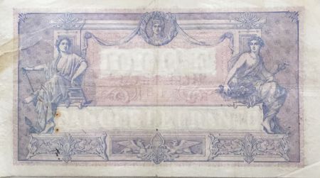 France 1000 Francs Rose et Bleu - 30-06-1919 - Série T.1238 - TB