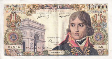 France 10000 Francs - Bonaparte - 01-03-1956 - Série H.6 - P.51.02