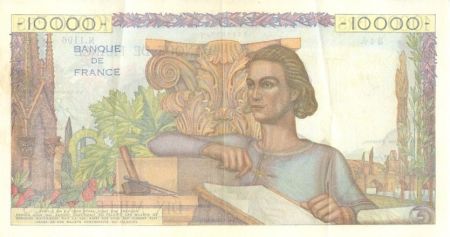 France 10000 Francs Génie Français - 01-02-1951 - Série N.1196