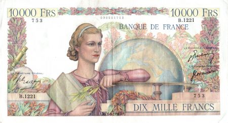 France 10000 Francs Génie Français - 01-03-1951 Série B.1221