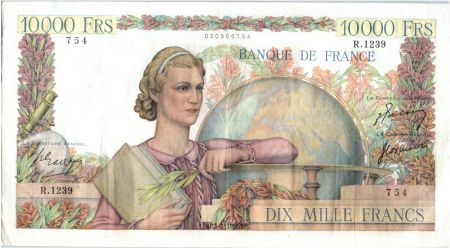 France 10000 Francs Génie Français - 01-03-1951 Série R.1239