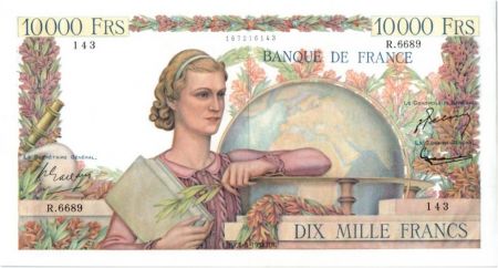 France 10000 Francs Génie Français - 04-03-1954 Série R.6689