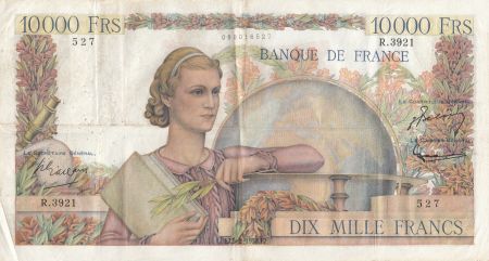 France 10000 Francs Génie Français - 05-02-1953 Série R.3921 - TTB