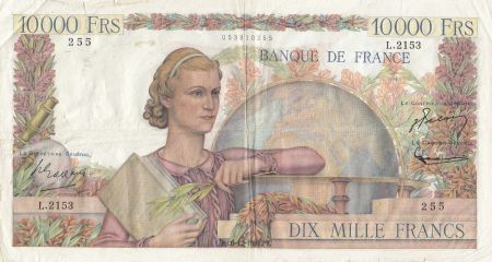 France 10000 Francs Génie Français - 06-12-1951 Série L.2153 - TB+