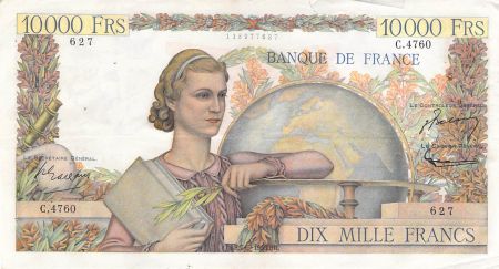 France 10000 Francs Génie Français - 07-05-1953 Série C.4760 - TTB