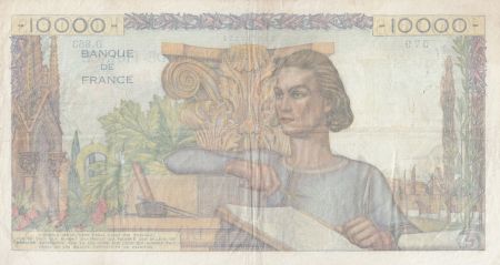 France 10000 Francs Génie Français - 18-08-1950 Série D.863 - TTB
