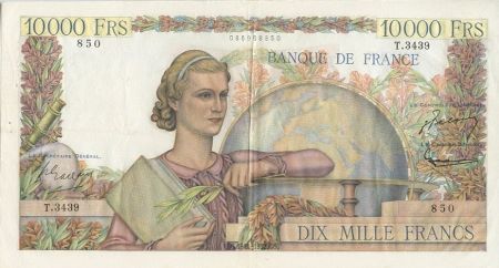 France 10000 Francs Génie Français - 1952