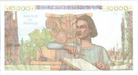 France 10000 Francs Génie Français - 1953