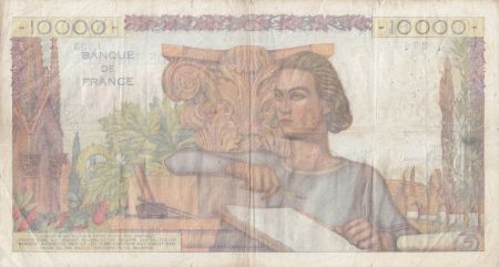 France 10000 Francs Génie Français -16-02-1950 Série J.733 - TB