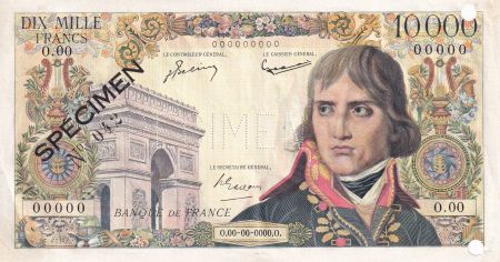 France 10000 Francs spécimen - Bonaparte - 1955 -  SPL - F.51.01Spn