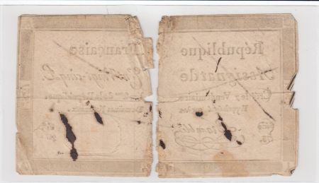 France 125 Livres - 7 Vendémiaire An II - 1793 - Sign. Bramblé - Faux