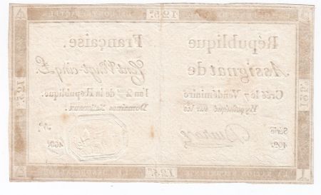 France 125 Livres - 7 Vendémiaire An II - 1793 - Sign. Deuraz - TTB+