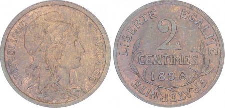 France 2 Centimes Dupuis - 1898