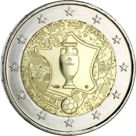 France 2 Euros Commémo. FRANCE 2016 - UEFA  EURO 2016