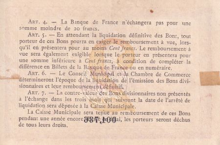 France 2 Francs - Chambre de commerce de Rouen - P.110-5