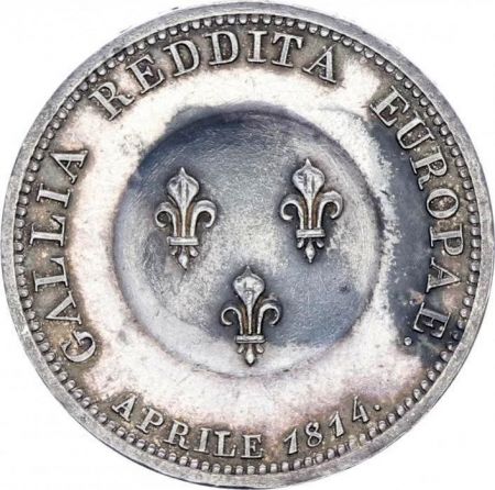 France 2 Francs (Module), Ange de Paix - 1814
