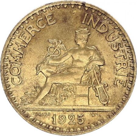 France 2 Francs Chambre de Commerce -1925