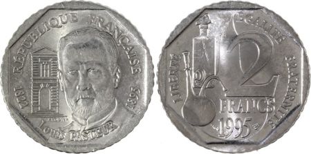 France 2 Francs Louis Pasteur - 1995