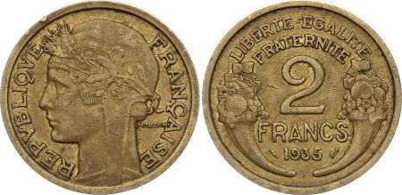France 2 Francs Morlon - 1935