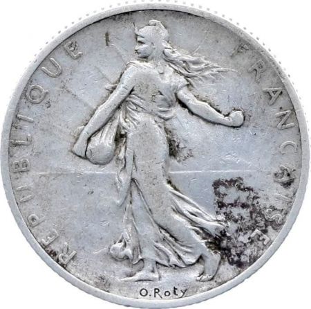 France 2 Francs Semeuse - 1904 - Argent