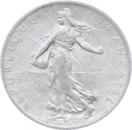 France 2 Francs Semeuse - 1905 - Argent