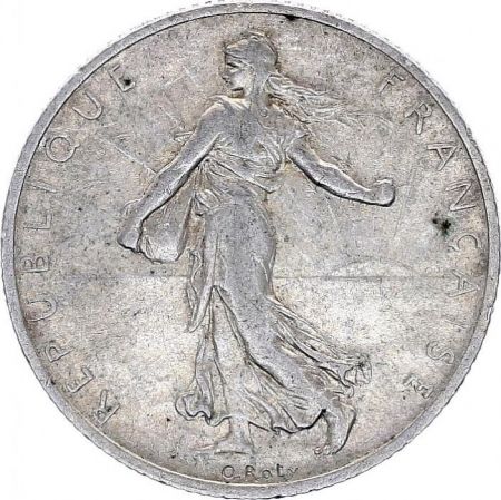 France 2 Francs Semeuse - 1912 Argent