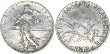 France 2 Francs Semeuse - 1913