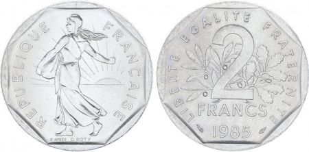 France 2 Francs Semeuse - 1985