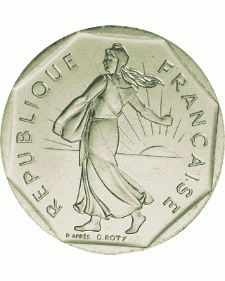 France 2 Francs Semeuse FRANCE 1992 (N)